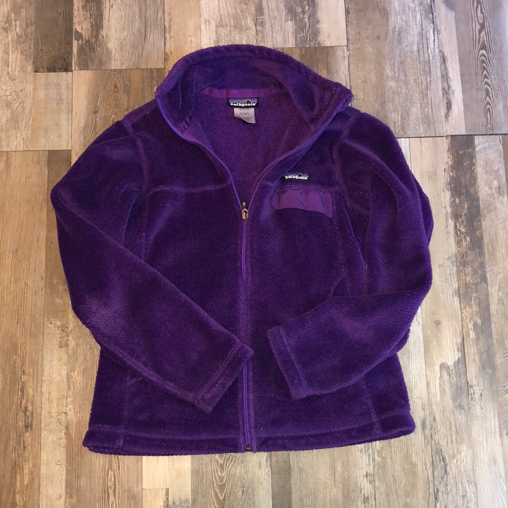 Patagonia deep purple jacket. Size S.